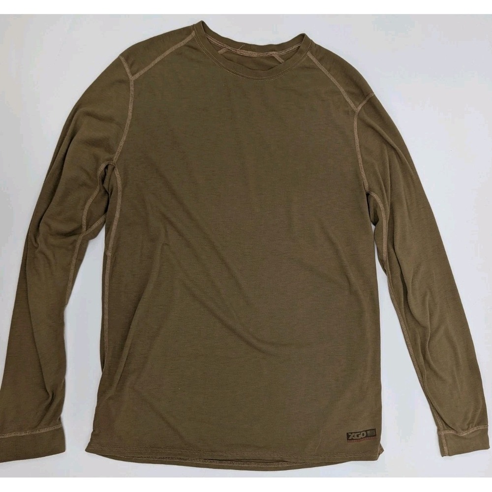 XGO Fire Retardant Long Sleeve Shirt Mens Size M Crew Neck Layering Workwear